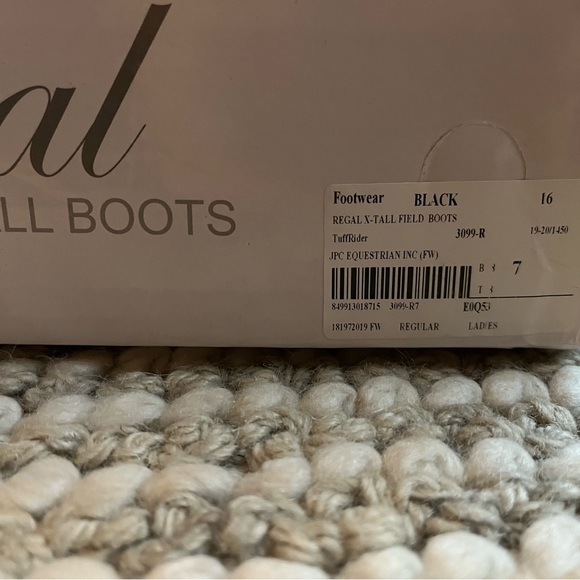 New Tuffrider Regal X-Tall Field Tall Boots riding equestrian - 7 Regular $309 - Picture 7 of 8
